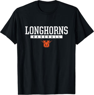 United Longhorns Logo Baseball HS