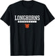 United Longhorns Logo Baseball HS