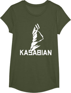 Kasabian Official White Logo
