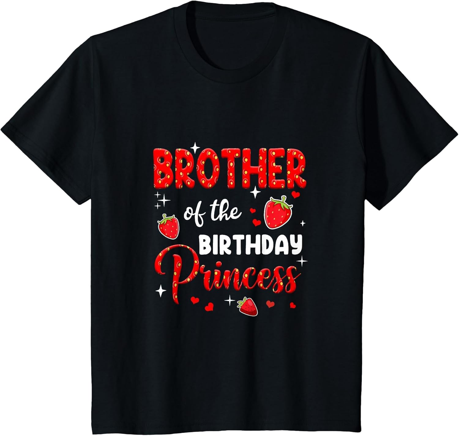 Brother of The Birthday Princess Strawberry Theme Bday Party