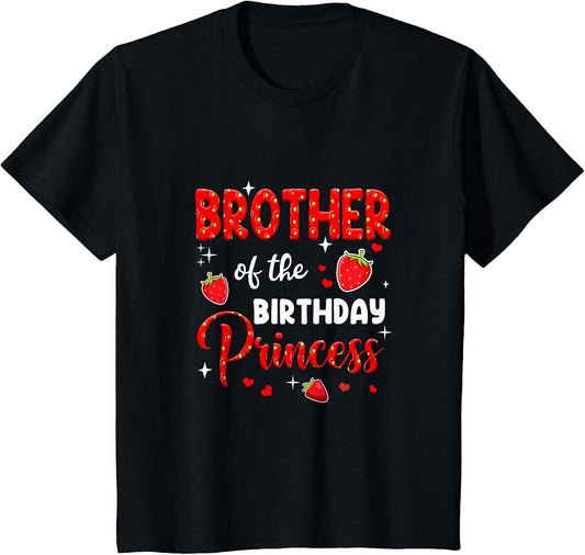 Brother of The Birthday Princess Strawberry Theme Bday Party