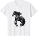 Vintage Friesian Horse