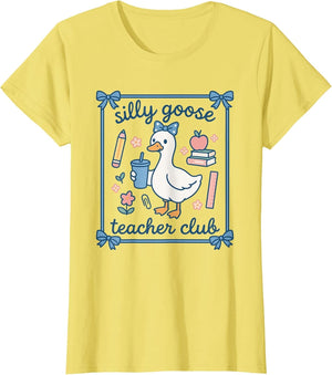 Cute Silly Goose Teacher Club