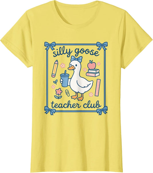 Cute Silly Goose Teacher Club