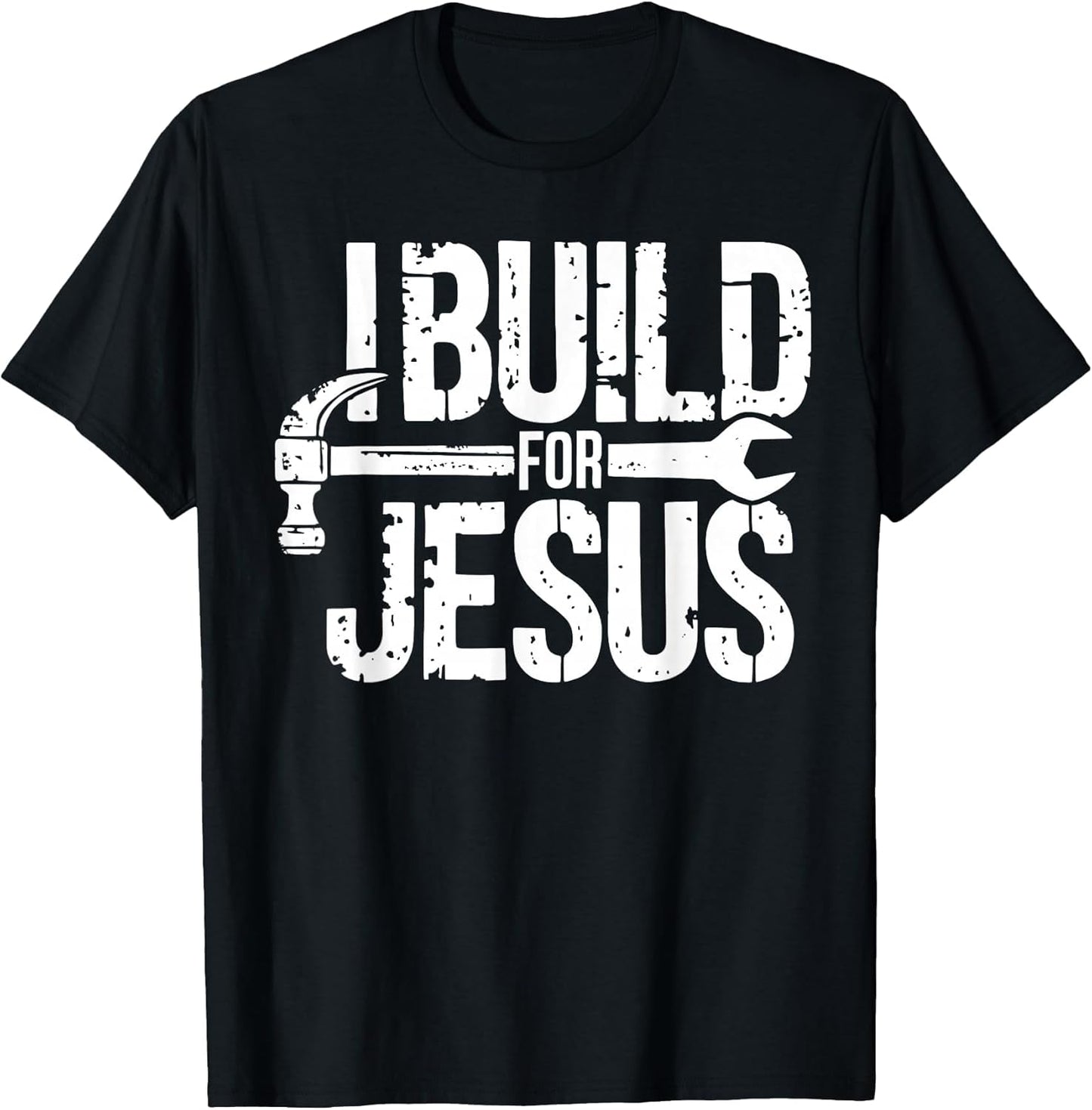 I Build for Jesus Christian Church Builder Construction Work