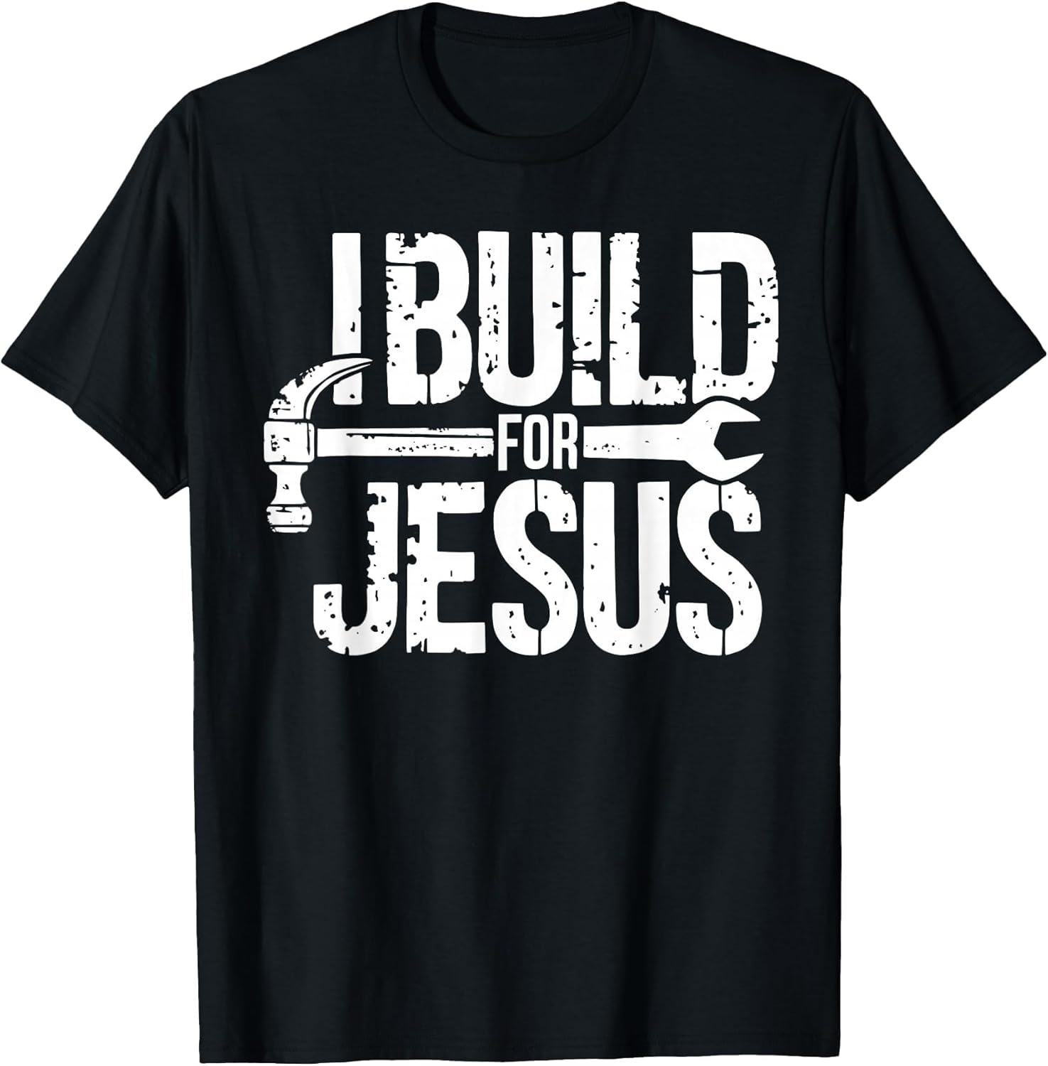 I Build for Jesus Christian Church Builder Construction Work