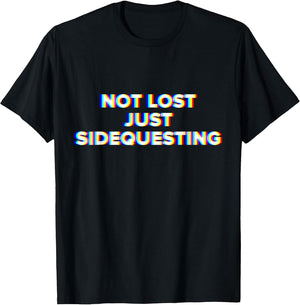 Not Lost Just Sidequesting EDM Techno Rave Optical Illusion