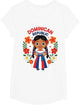 Dominican Republic Dominican Girl Traditional Dress Flowers