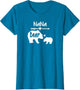 Nana Bear Shirt with Baby Cub Heart & Arrow Graphics