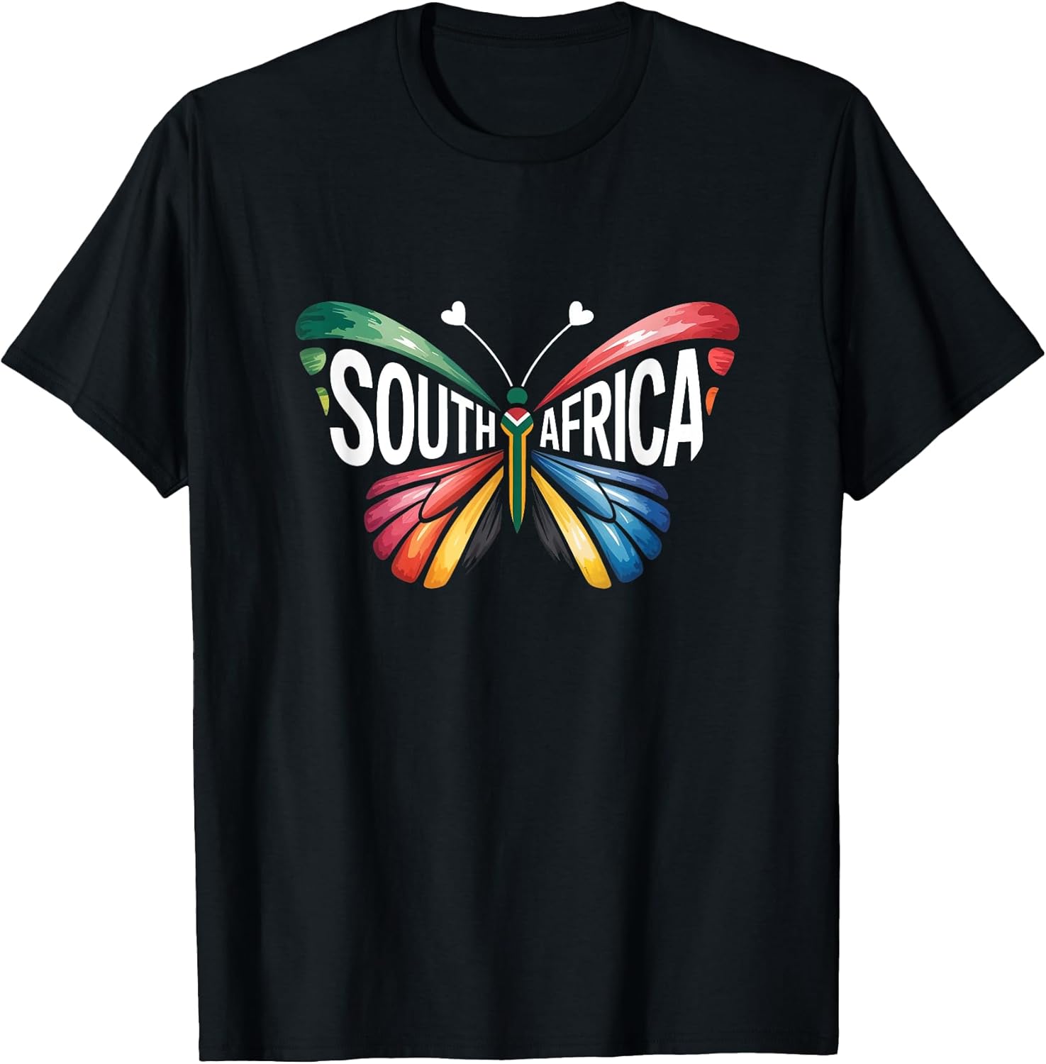 South Africa Butterfly - South African Flag Colors Souvenir