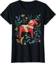 Swedish Dala Horse Folk Art Sweden Flag Dalahelmsoljd