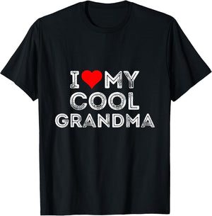 I Love My Cool Grandma Heart