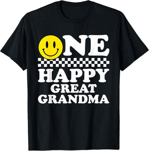 One Happy Dude Great Grandma 1st Birthday Family Matching