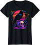 Retro 80s Raven & Skull Kawaii Pastel Goth Occult Art