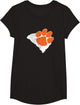 Clemson University Tigers State Shape