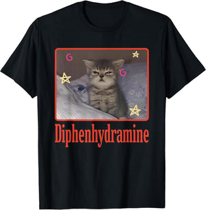 Diphenhydramine Cat Funny Women