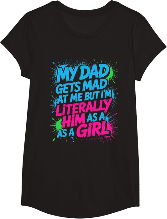 My Dad Gets Mad at Me But I'm Literally Him as a Girl