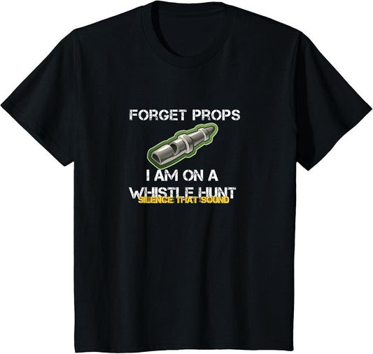 Funny Whistle Prop Hunt Gamer Shirt Men Boys