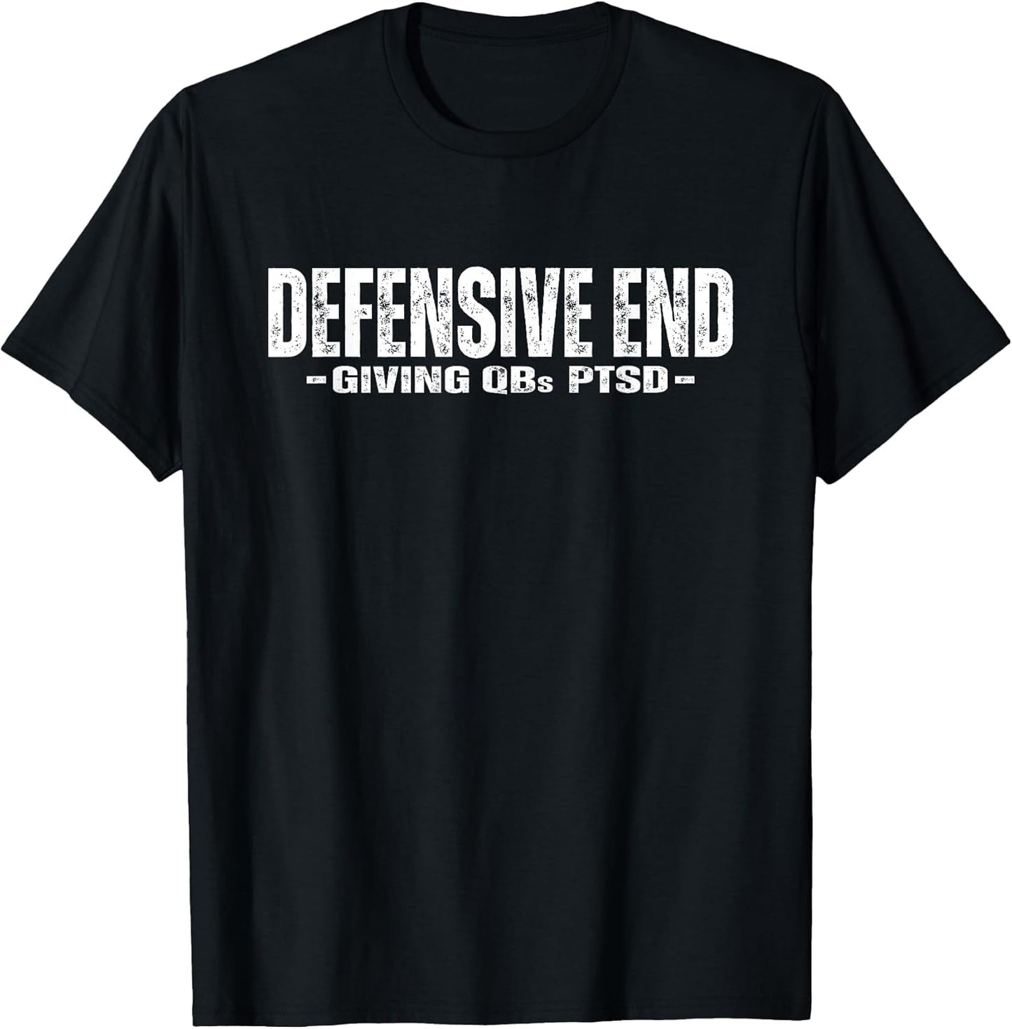 Defensive End (DE) Lineman - Funny Football Athlete Quote