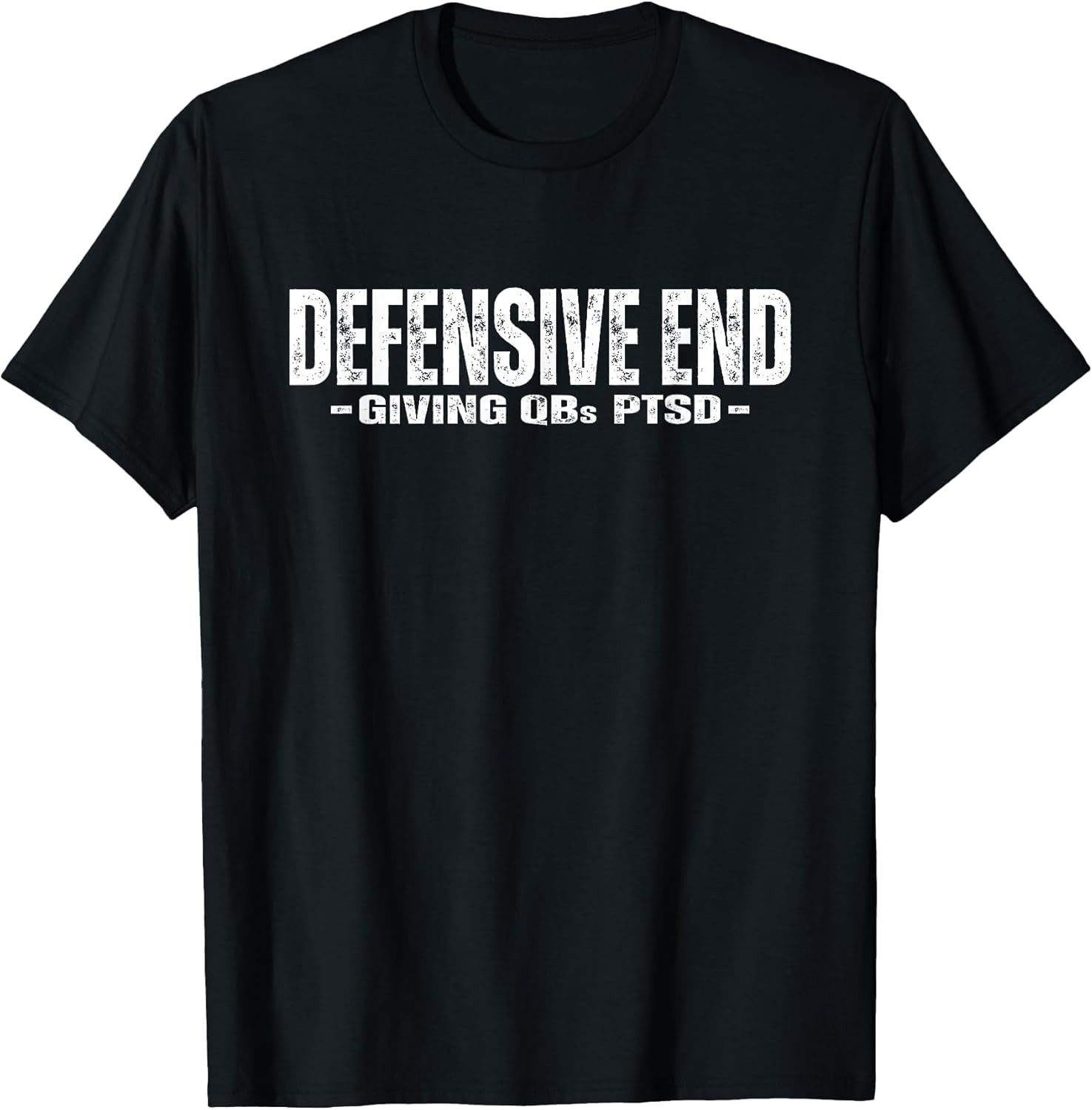 Defensive End (DE) Lineman - Funny Football Athlete Quote