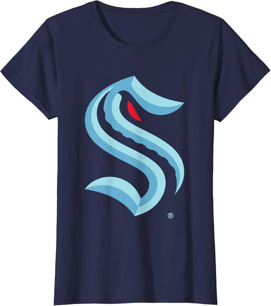 Seattle Kraken Icon Navy Officially Licensed