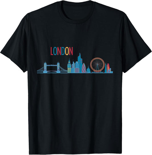 London Skyline England UK Vintage London