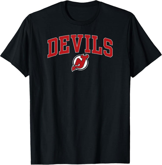 New Jersey Devils Arch Over Black NHL Officially Licensed