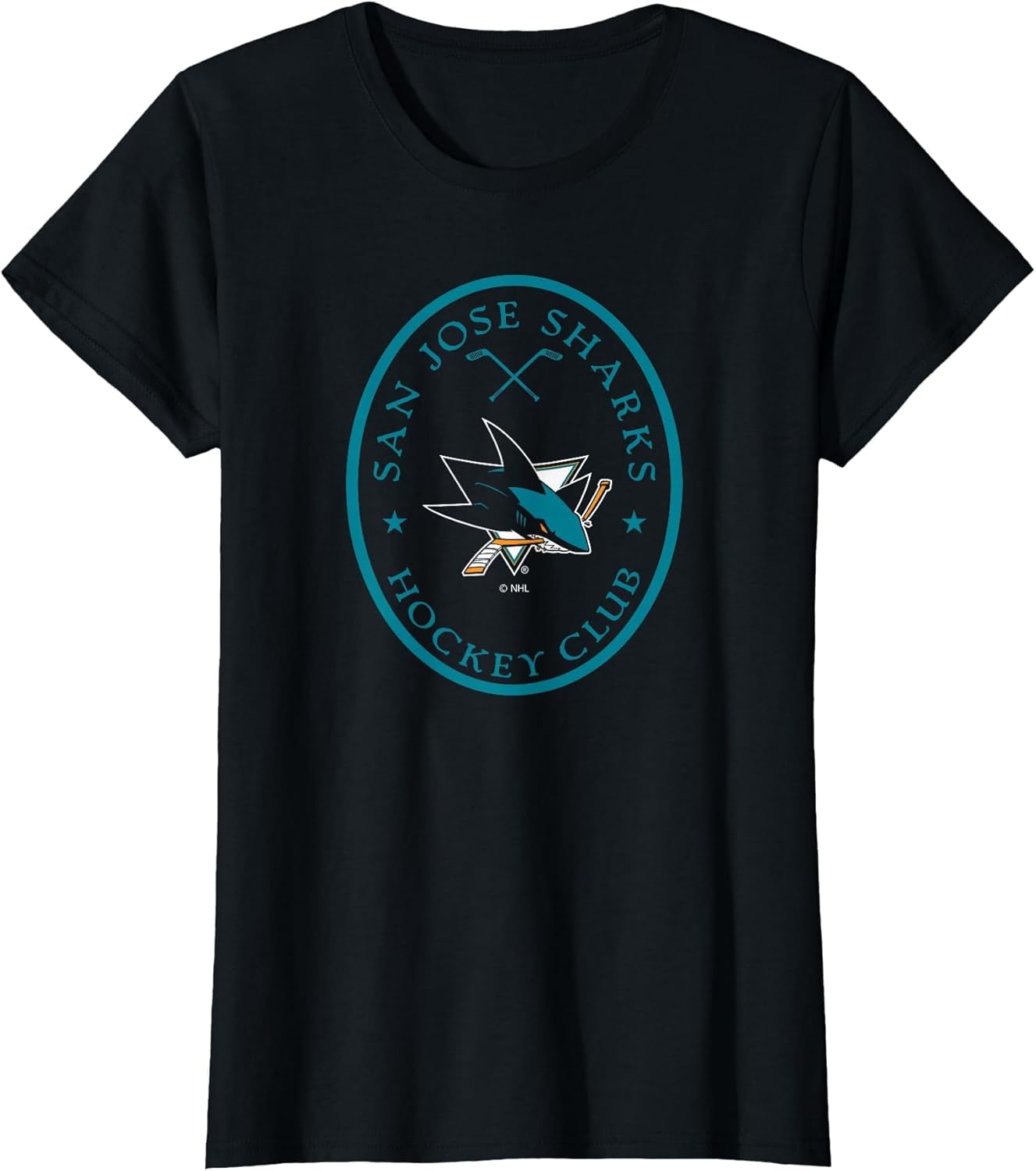 San Jose Sharks Iconic Black Officially Licensed