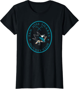 San Jose Sharks Iconic Black Officially Licensed