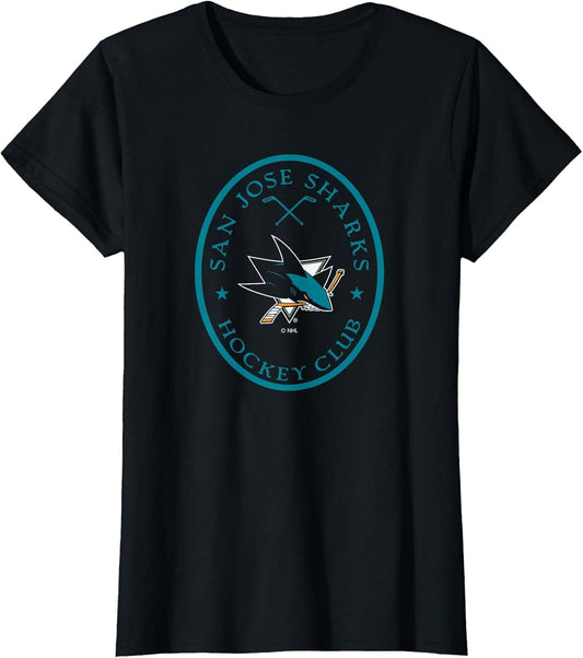 San Jose Sharks Iconic Black Officially Licensed