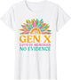 Gen X Lots of Memories No Evidence Sunflower Generation X