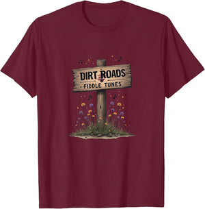 Dirt Roads and Fiddle Tunes Country Music Design
