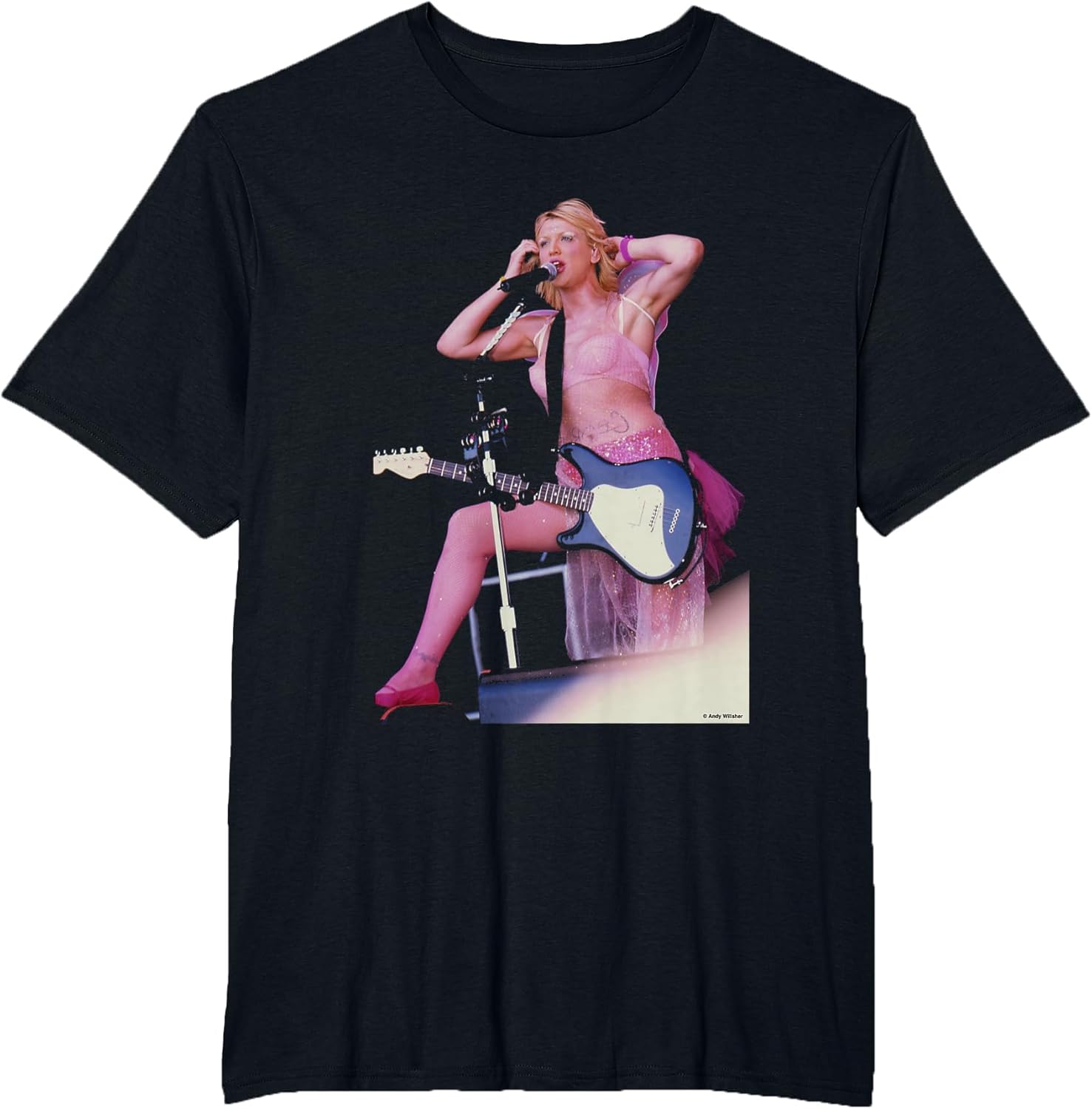 Hole Courtney Love Live Glastonbury 1999 by Andy Willsher