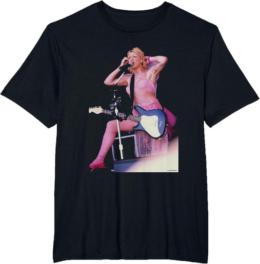 Hole Courtney Love Live Glastonbury 1999 by Andy Willsher