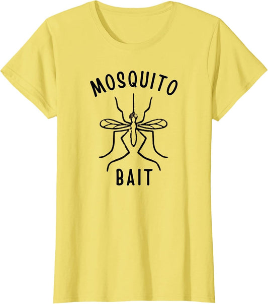 Mosquito Bait Funny Camping Campfire Outdoors Bug Bite