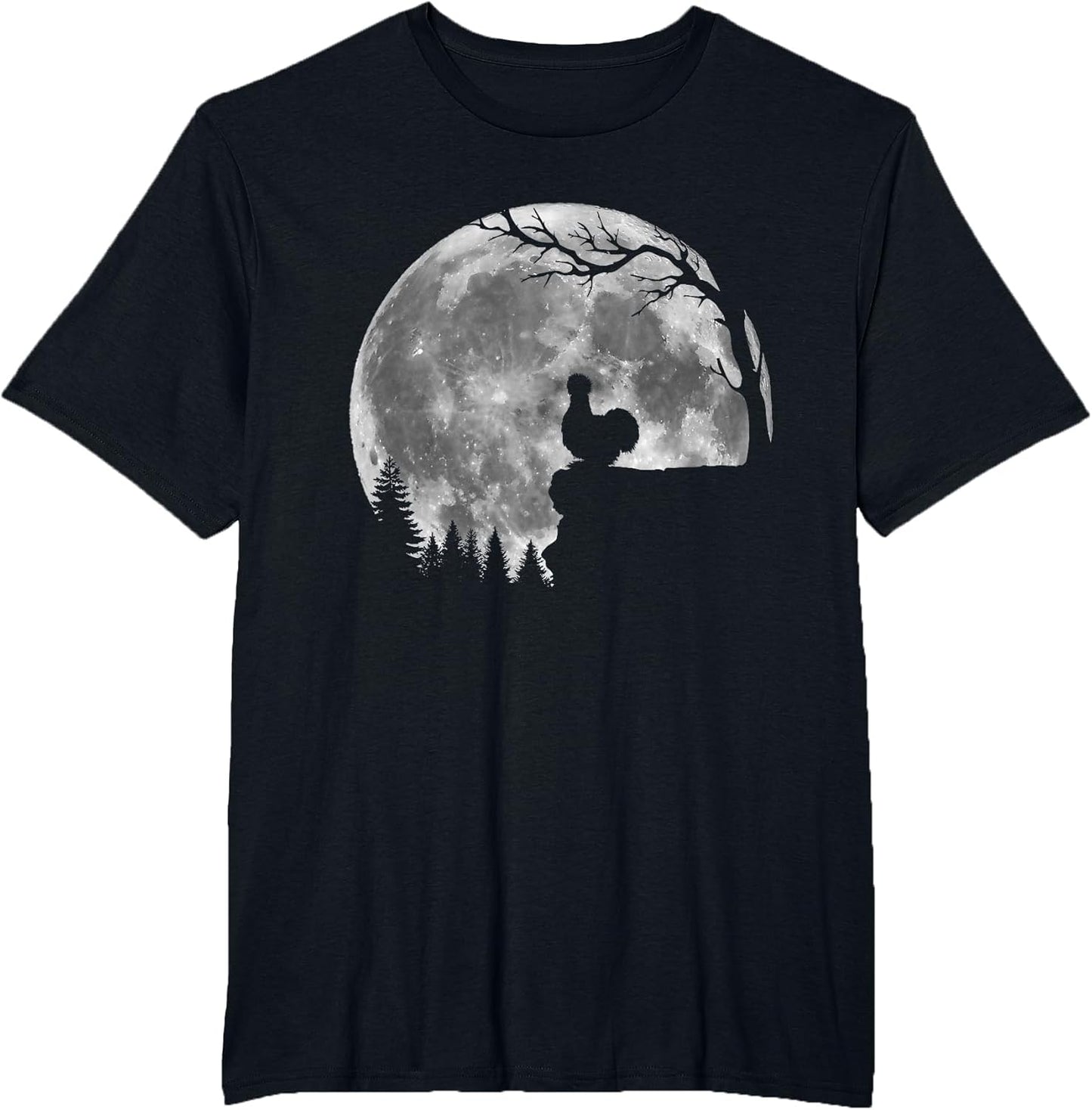 Silkie Chicken Moon Silhouette Funny Lazy Halloween Costume
