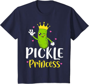 Pickle Princess Funny Pickle Cucumber Girl