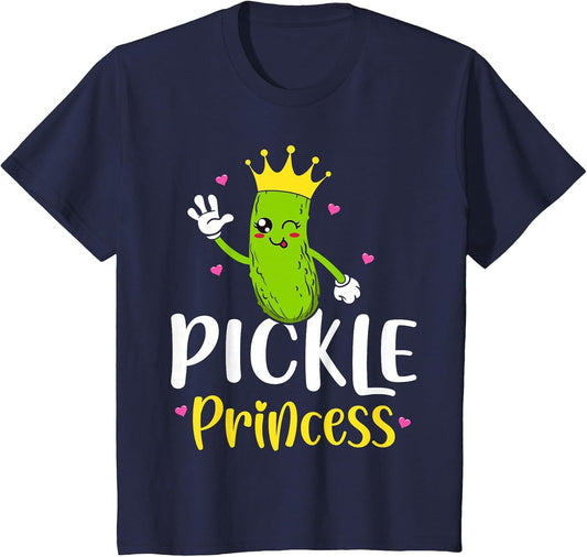 Pickle Princess Funny Pickle Cucumber Girl