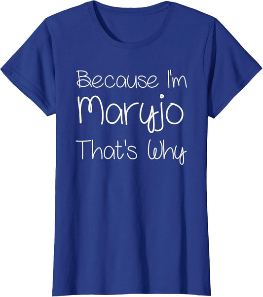Maryjo Funny Personalized Birthday Women Name Gift