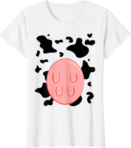 Cow Costume Shirt Halloween