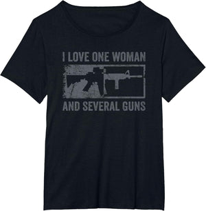 I Love One Woman and Several Guns - Funny AR15 Gun Joke