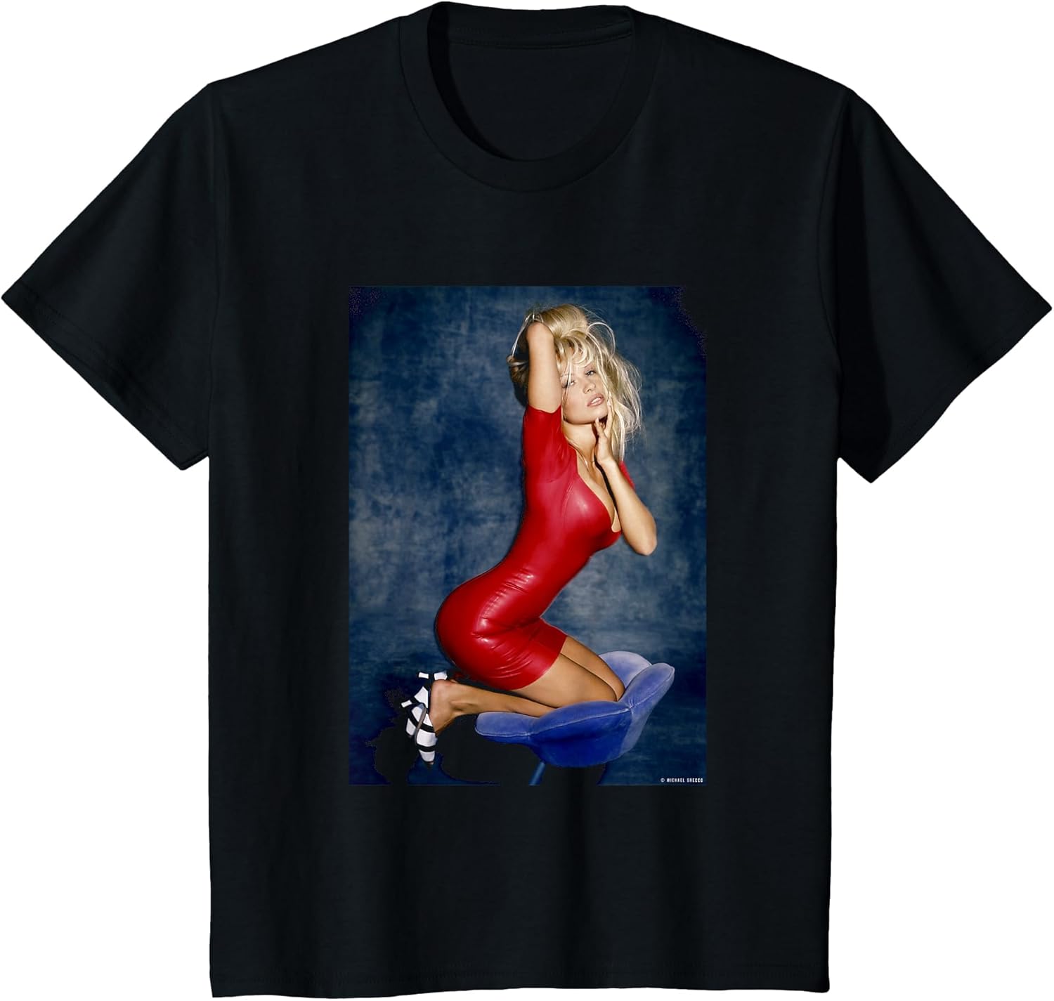 Baywatch Actor Model Pamela Anderson by Michael Grecco