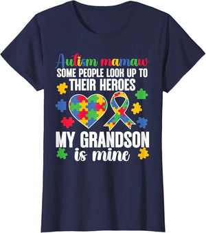 Proud Autism Mamaw My Grandson Autism Warrior Mamaw