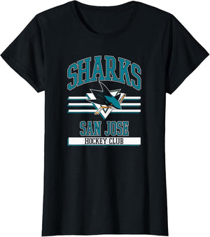 San Jose Sharks Hockey Club Black Officially Licensed