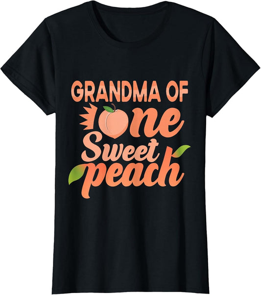 Grandma First Birthday One Sweet Peach Bday Family Matching