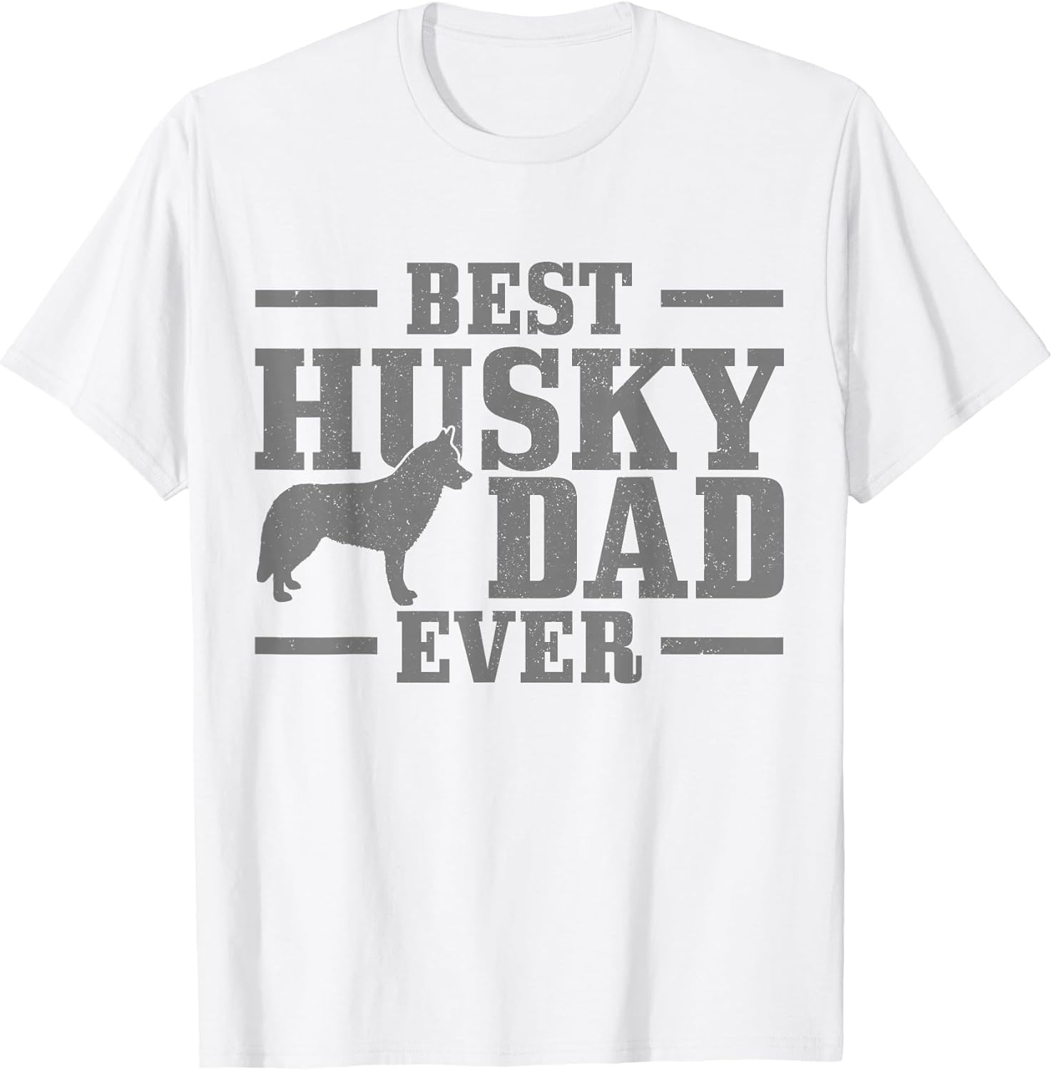 Best Husky Dad Ever Funny Dog Owner Vintage Husky