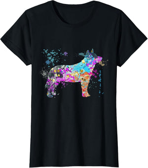 Colorful Australian Cattle Dog Lover Australian Cattle Dogs