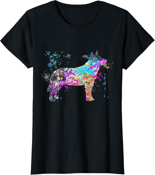 Colorful Australian Cattle Dog Lover Australian Cattle Dogs