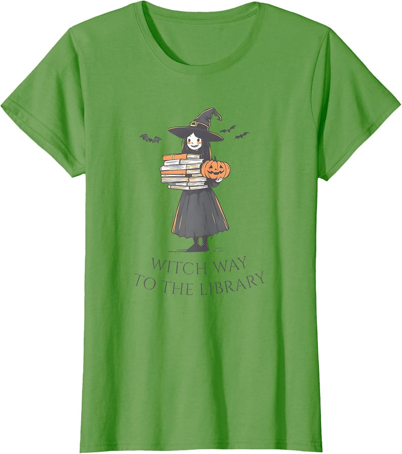 Witch Way to The Library, Halloween Librarian, Book Lover