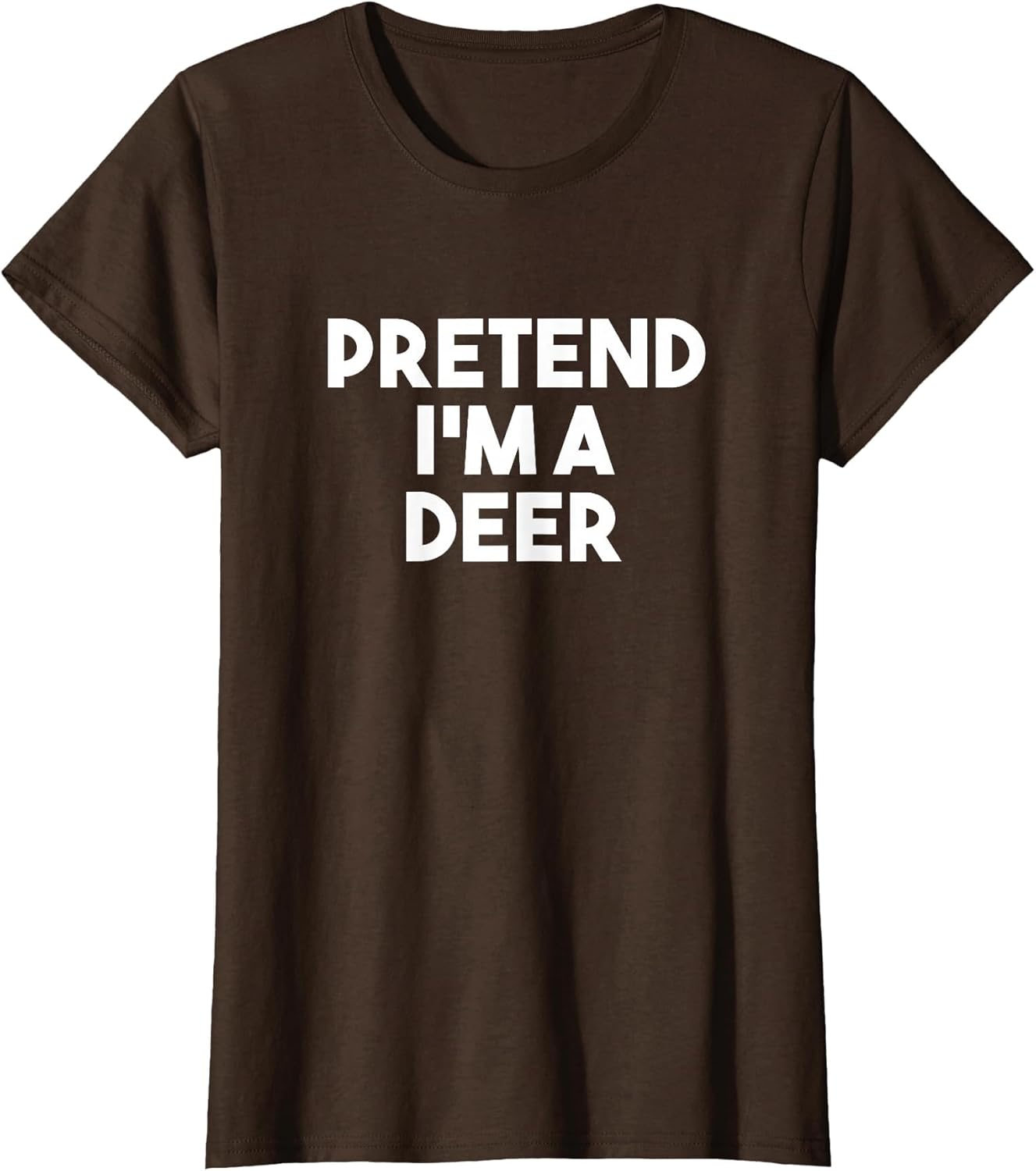 Pretend I'm a Deer Funny Lazy Deer Halloween Costume